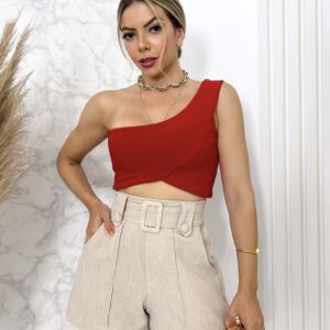 Cropped L Vermelho
